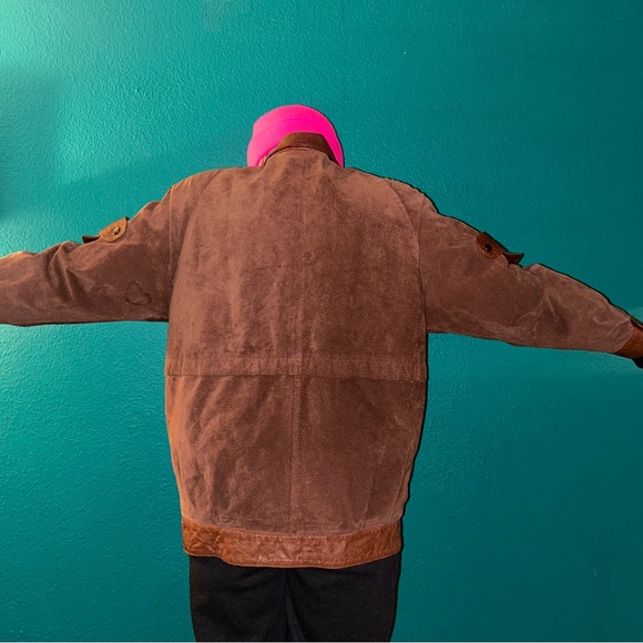 Vintage 80’s Avanti Genuine Pig Suede Jacket Size M EUC - Picture 4 of 13
